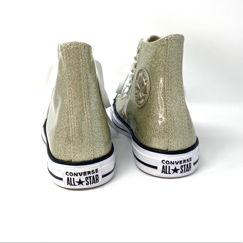 Converse Ctas HI Light Gold W AUTHENTIC - Picture 10 of 11